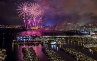 fuegos artificiales blanes