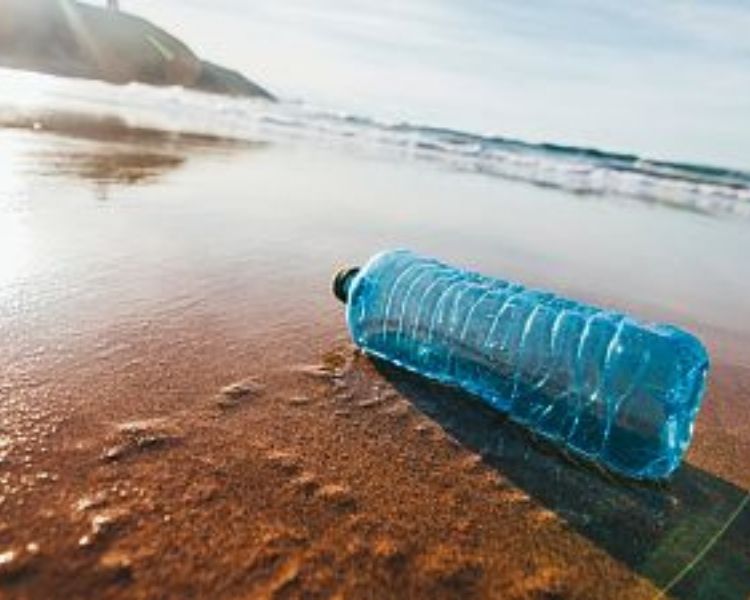 Basura en el mar